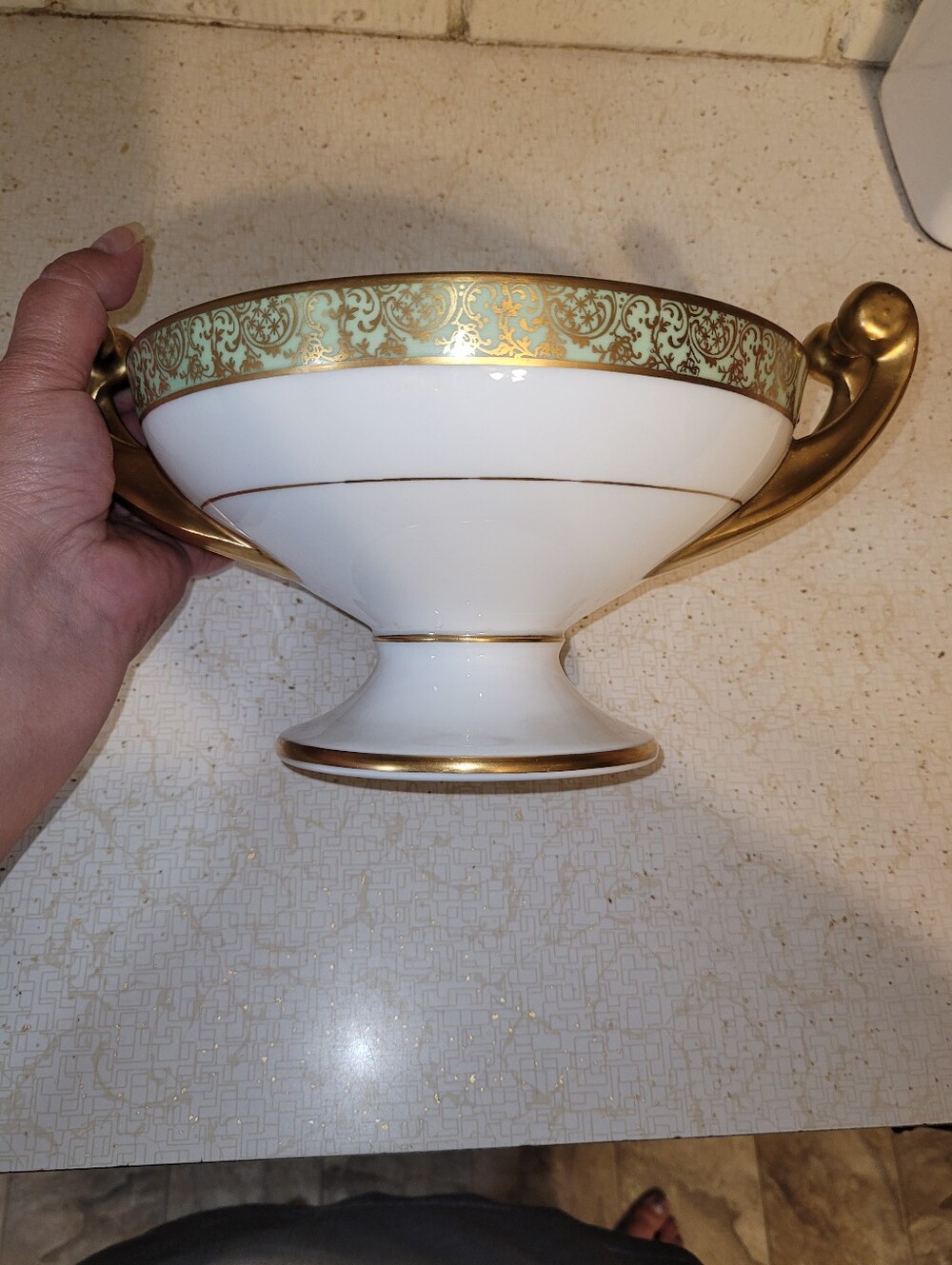 Hutschenreuther Selb LHS Bavaria mark from the 1925–1939 period, a lidded tureen - Picture 5 of 15